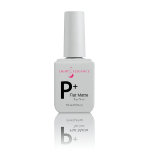 P+ FLAT MATTE soak-off top coat 10ml