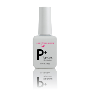 P+ HIGH SHINE soak-off top coat 10ml