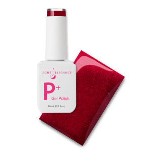 RED CHANDELIER P+ glitter gel polish 10ml