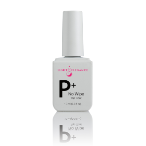 P+ NO WIPE soak-off top coat 10ml